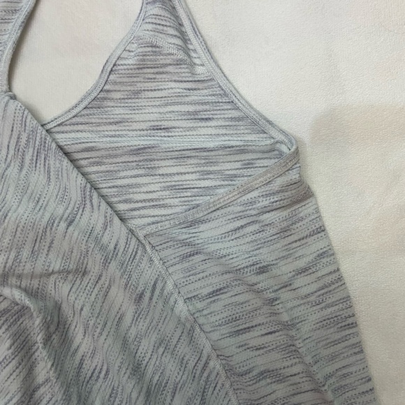 Lululemon Essential Tank Tiger Space Dye Black White 3570 - Picture 9 of 11